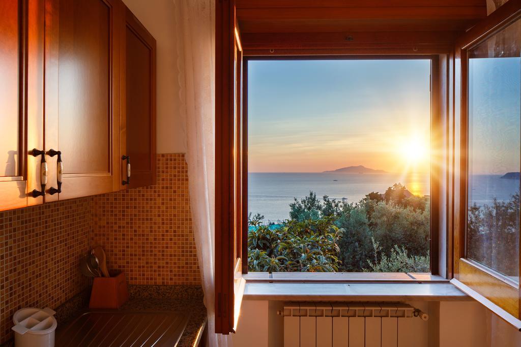 Il Nido Del Gabbiano Apartment Massa Lubrense Luaran gambar